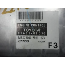 RAČUNALNIK MOTORA Toyota Corolla Verso 2006 1.8 VVT 16V 89661-0F030