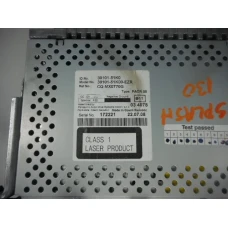 RADIO Suzuki SPLASH 2009 1.2 2WD 39101-51K00-EZR
