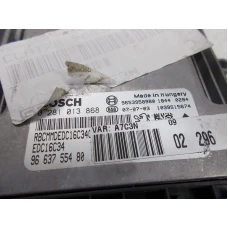 RAČUNALNIK MOTORA Peugeot 207 2007 BREAK 1.6HDI 9663755480