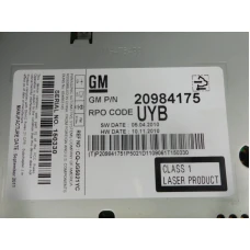 RADIO Chevrolet Cruze 2012 1.6