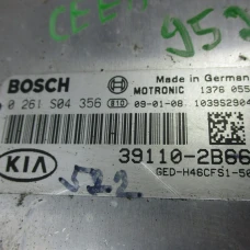 RAČUNALNIK MOTORA Kia Cee'd 2009 1.4 0261S04356 39110-2B660