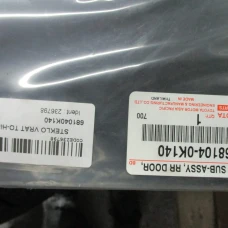 STAKLO  ZADNJE LIJEVO Toyota Hilux 2006  68104-0K140 681040k140