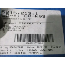MEHANIZAM STAKLA ZADAJ LIJEVA Renault MEGANE III    5215,213,1