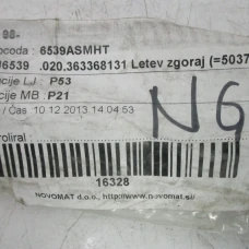 UKRASNA LETVICA Peugeot 206 2001 1.6 6539ASMHT