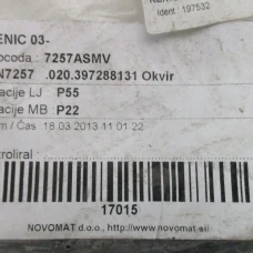 UKRASNA LETVICA Renault SCENIC 2004 1.5 DCI 7257ASMV