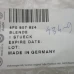 UKRASNA LETVICA Audi A6, S6 2007  4f0807824