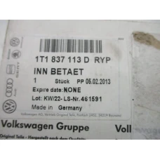 ŠTEKA UNUTRANJA PREDNJA LIJEVA Volkswagen Touran 2008  1t1837113d
