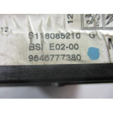 RAČUNALNIK BSI Peugeot 206 2002 1.6 9646777380