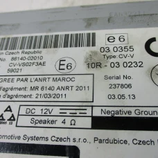 RADIO Toyota Auris 2013 1.6 10R-030232  8614002010
