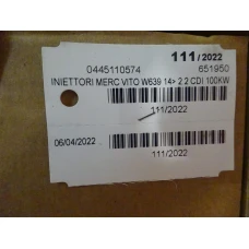 INJEKTOR Mercedes-Benz Vito / Viano 2016 2.2CDI W639 0445110574