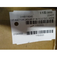 INJEKTOR Jaguar XF 2011 2.2TDCI 0445116043