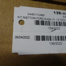 INJEKTOR Ford Kuga 2018 1.5TDCI 0445110489
