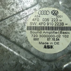 RADIO Audi A6, S6 2004 3.2 4f0910223b