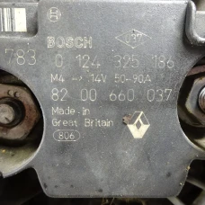 ALTERNATOR Renault TWINGO 2007 1.2 16V 8200660037