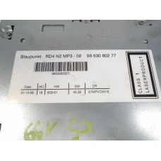 RADIO Citroën C5 2009 2.0HDI 9663080277
