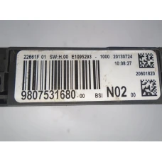 RAČUNALNIK BSI Peugeot 208 2013 1.2 9807531680