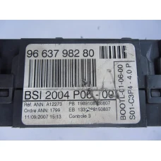 RAČUNALNIK BSI Peugeot 207 2008 1.6 16V 9663798280