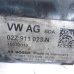 ALNASER Volkswagen Golf 2012 1.6TDI VI. VARIANT 02z911023n