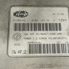 RAČUNALNIK MOTORA Fiat Panda 2010 1.2 51793116