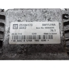 RAČUNALNIK MOTORA Chevrolet Cruze 2012 1.6 25184173