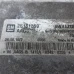 RAČUNALNIK MOTORA Chevrolet Cruze 2010 1.6 25181280