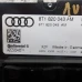 PREKIDAČ GRIJANJA Audi A5, S5 2010 2.0 TDI AUT 8t1820043am